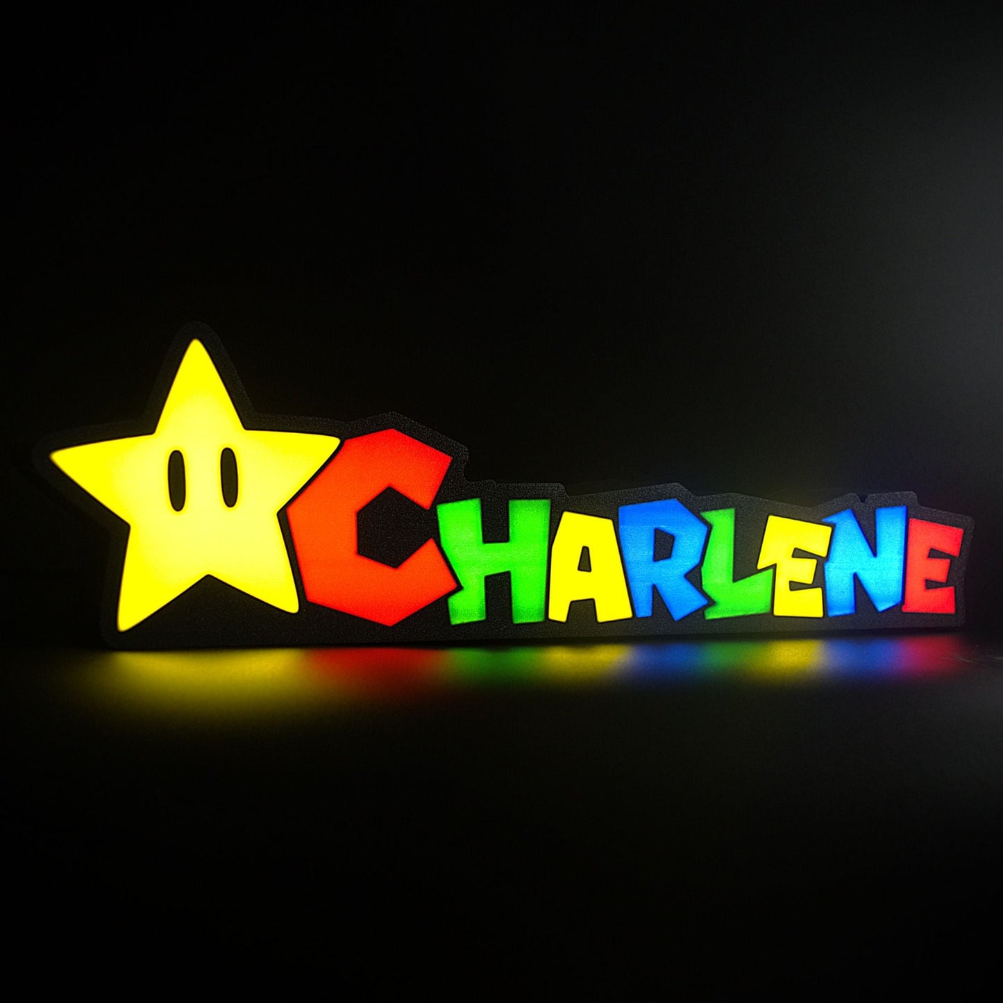Lampe LED Personnalisée style Super Mario - Lampe LED Personnalisée style Super Mario - Chroma Craft - Lampe LED