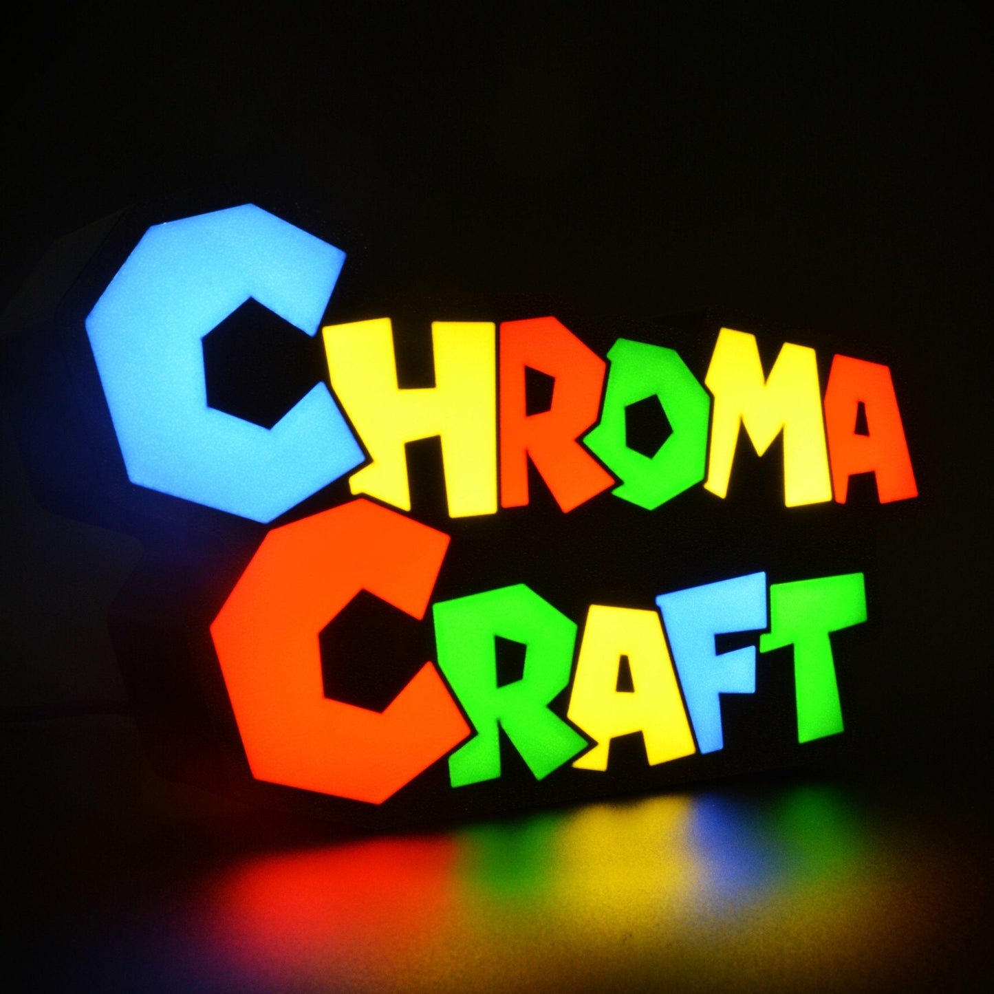 Lampe LED Personnalisée style Super Mario - Chroma Craft - Lampe LED - Lampe LED Personnalisée style Super Mario - Chroma Craft - Lampe LED