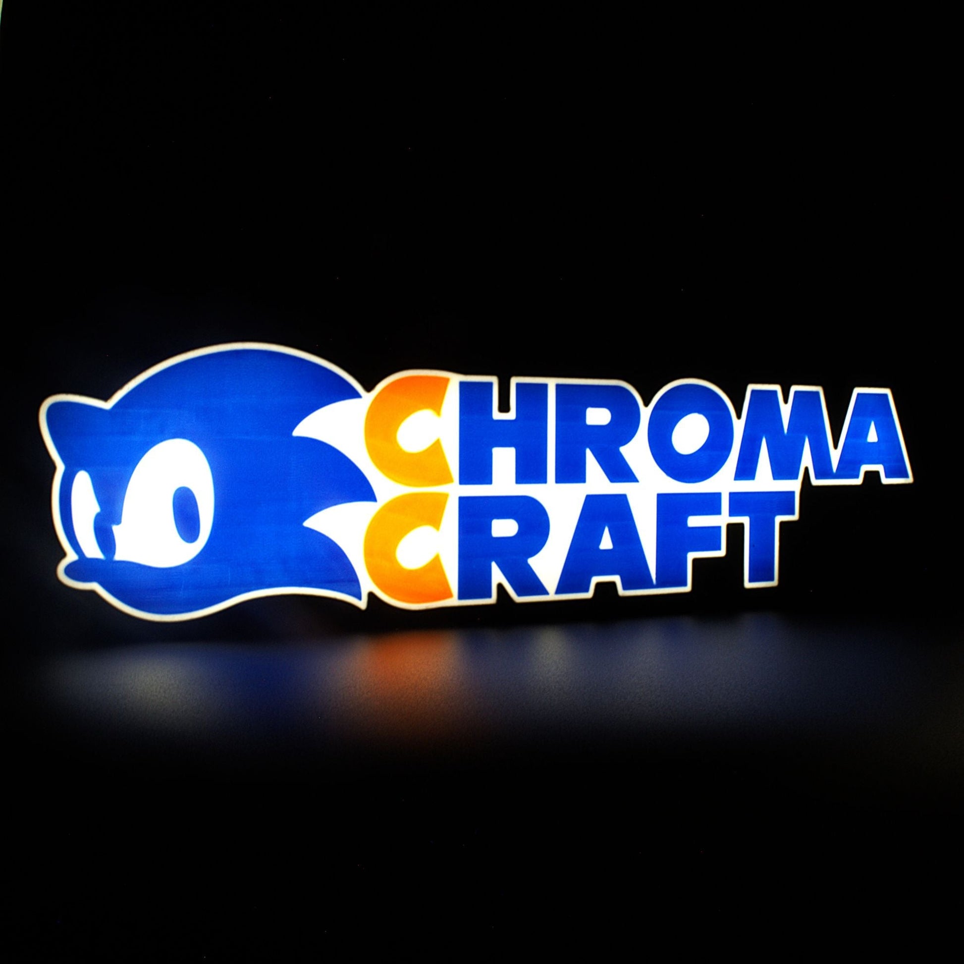 Lampe LED Personnalisée style Sonic - Lampe LED Personnalisée style Sonic - Chroma Craft - Lampe LED - Lampe LED Personnalisée style Sonic - Chroma Craft - Lampe LED