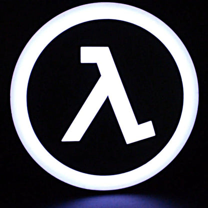 Lampe LED RGB Half - Life - Lampe LED RGB Half - Life - Chroma Craft - Lampe LED